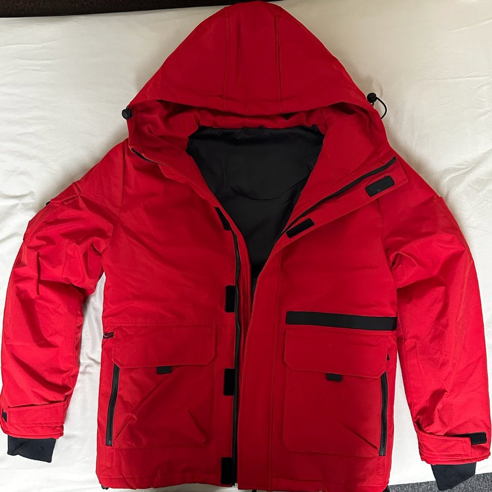 Red Puffer Jacket